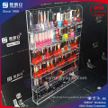 Wholesale 6 Tiers Clear Wall Mounted Acrylic Nail Polish Display